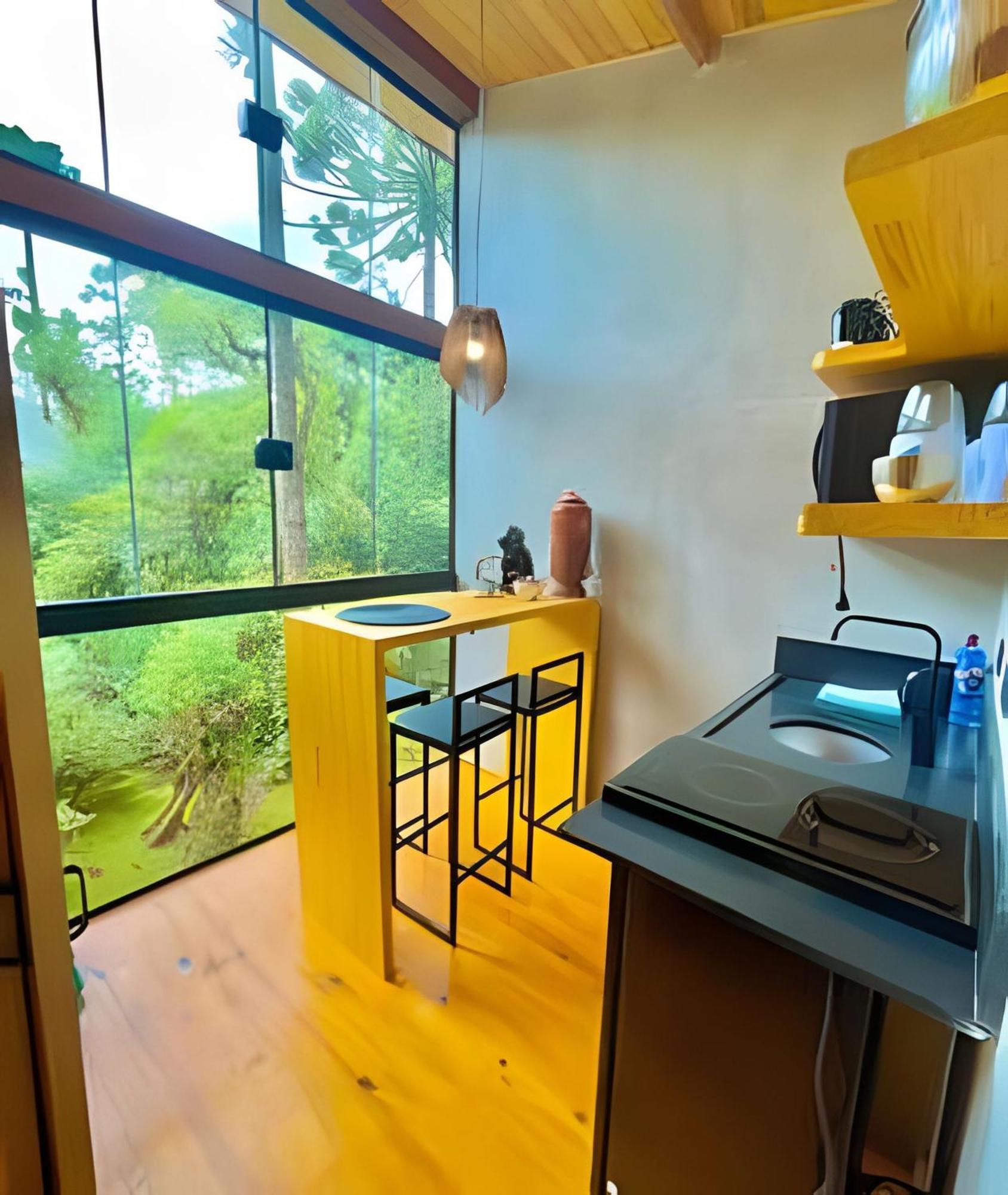 Cabana Suspensa Na Natureza - Regiao Turistica Campos do Jordão Exterior foto